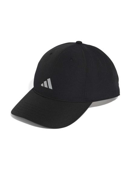 adidas Running Essential Climacool 6 Panel Baseball Cap - Black/Reflective Silverimages1- The Sports Edit