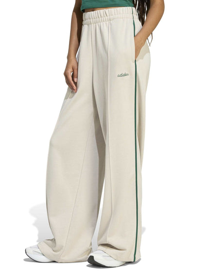 adidas Seasonal Essentials Colorpop Joggers with Embroidered Graphic - Wonder Alumina/Collegiate Greenimages1- The Sports Edit