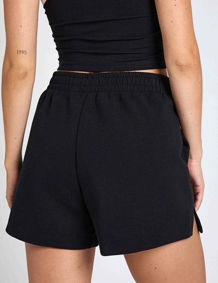 adidas Soft Lux Loose Shorts - Blackimages2- The Sports Edit