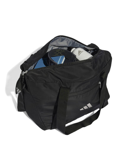 adidas Sport Bag - Black/Silver Metallicimage2- The Sports Edit