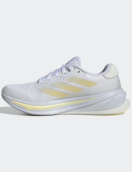 adidas Supernova Rise Running Shoes - Cloud White/Zero Metallic/Almost Yellowimage4- The Sports Edit