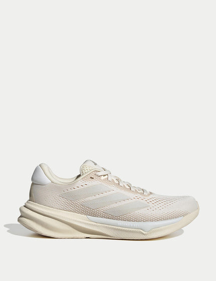 adidas Supernova Stride 2.0 Running Shoes - Wonder White/Cyber Metallic/Warm Sandstoneimage1- The Sports Edit