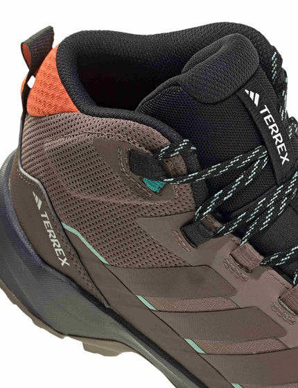 adidas Terrex Skychaser AX5 Mid GORE-TEX Hiking Shoes - Trace Brown/Earth Strata/Semi Impact Orangeimage7- The Sports Edit