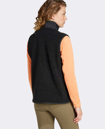 Terrex Xploric High Pile Fleece Vest - Black