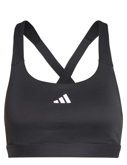 adidas TLRDREACT Training High-Support Bra - Blackimage8- The Sports Edit