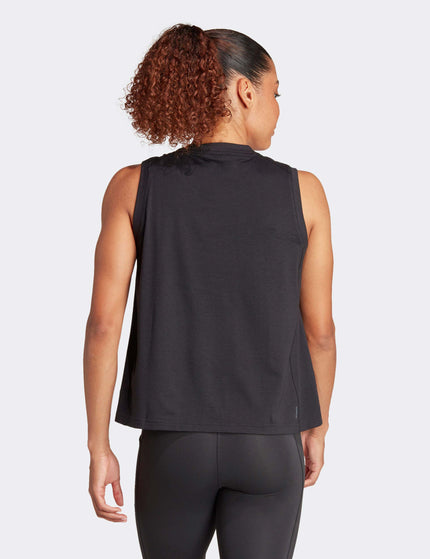 adidas Train Essentials Big Performance Logo Training Tank Top - Blackimages2- The Sports Edit