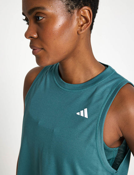 adidas Train Essentials Boxy Workout Tank Top - Preloved Tealimages3- The Sports Edit