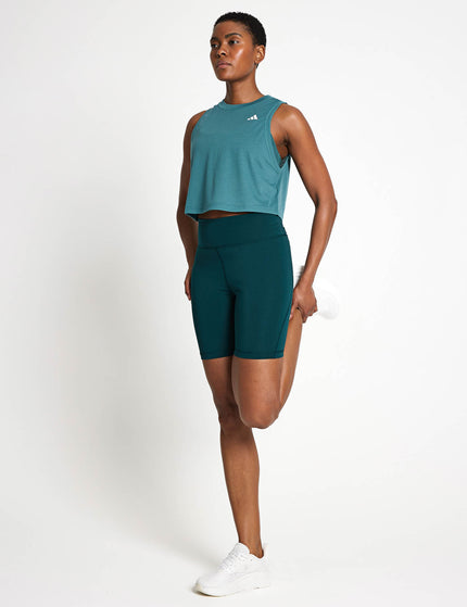 adidas Train Essentials Boxy Workout Tank Top - Preloved Tealimages4- The Sports Edit