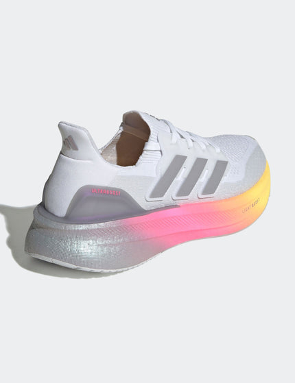 adidas Ultraboost 5 Shoes - Cloud White/Glory Grey/Lucid Pinkimage3- The Sports Edit