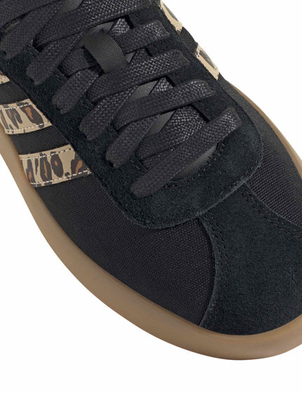 adidas VL Court 3.0 Shoes - Core Black/Shadow Brown/Matte Goldimage4- The Sports Edit