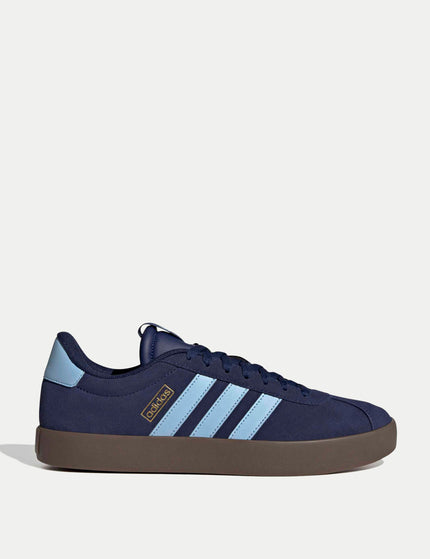 adidas VL COURT 3.0 Shoes - Dark Blue/Clear Sky/Gold Metallicimages1- The Sports Edit