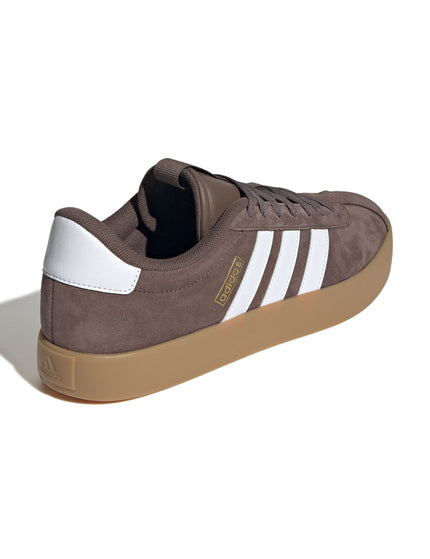 adidas VL COURT 3.0 Shoes - Earth Strata/Cloud White/Gold Metallicimages8- The Sports Edit