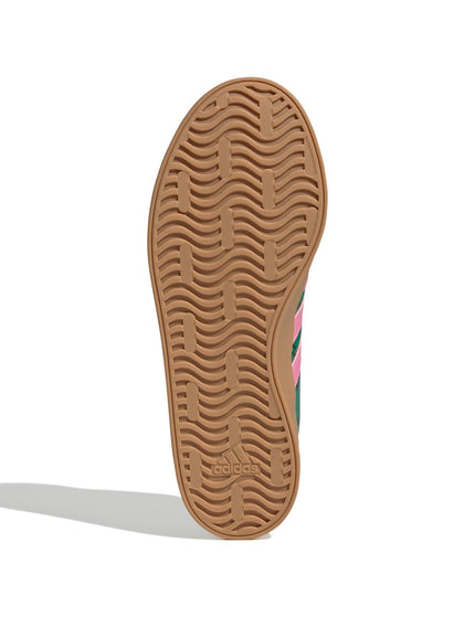 adidas VL Court 3.0 Shoes - Court Green/Bliss Pink/Gold Metallicimage6- The Sports Edit