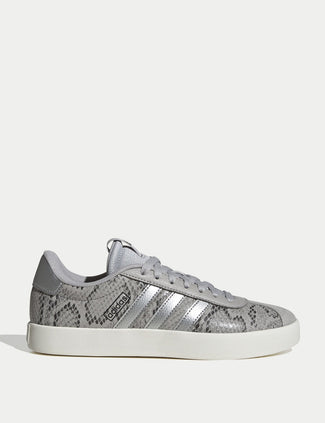 VL Court 3.0 Shoes - Grey Two/Silver Metallic/Off White