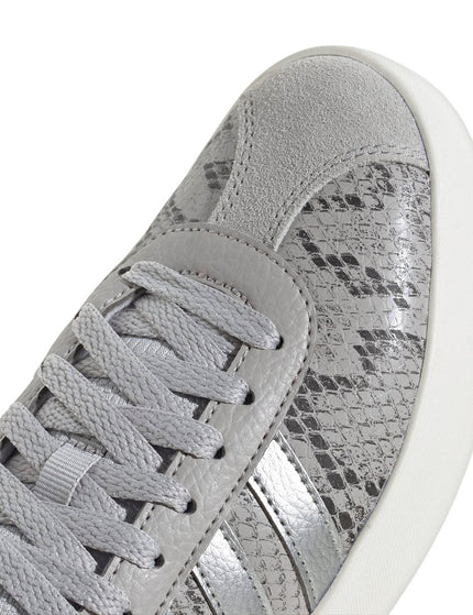 adidas VL Court 3.0 Shoes - Grey Two/Silver Metallic/Off Whiteimage7- The Sports Edit