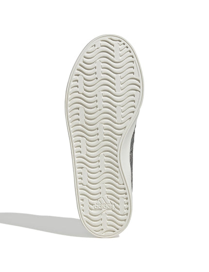 adidas VL Court 3.0 Shoes - Grey Two/Silver Metallic/Off Whiteimage6- The Sports Edit