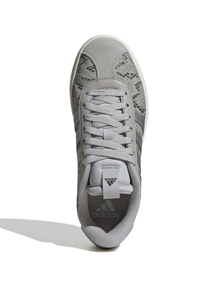adidas VL Court 3.0 Shoes - Grey Two/Silver Metallic/Off Whiteimage5- The Sports Edit