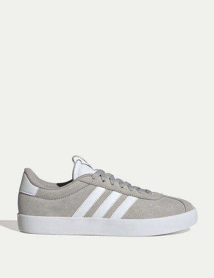 adidas VL Court 3.0 Shoes - Grey Two/Cloud White/Silver Metallicimage1- The Sports Edit