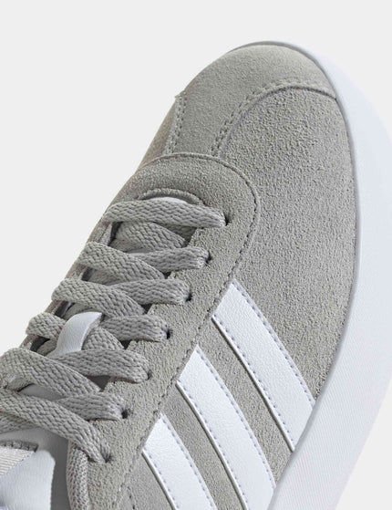 adidas VL Court 3.0 Shoes - Grey Two/Cloud White/Silver Metallicimage7- The Sports Edit