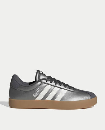 VL Court 3.0 Shoes - Grey Two/Cloud White/Silver Metallic