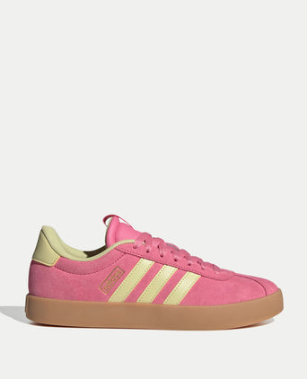 VL Court 3.0 Shoes - Pink Fusion/Powder Yellow/Gold Metallic