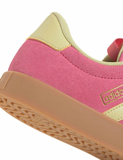 adidas VL Court 3.0 Shoes - Pink Fusion/Powder Yellow/Gold Metallicimage8- The Sports Edit