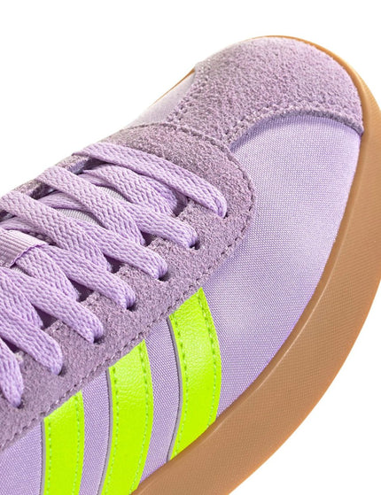 adidas VL Court 3.0 Shoes - Powder Plum/Solar Slime/Lucid Lemonimage7- The Sports Edit