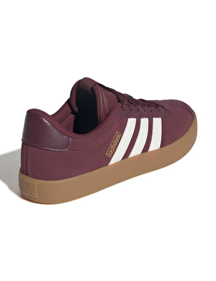 adidas VL COURT 3.0 Shoes - Shadow Red/Off White/Maroonimages3- The Sports Edit