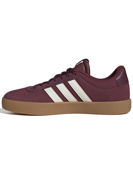 adidas VL COURT 3.0 Shoes - Shadow Red/Off White/Maroonimages5- The Sports Edit