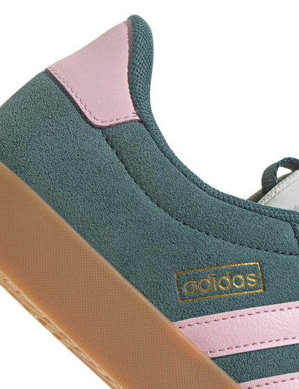 adidas VL Court 3.0 Shoes - Preloved Teal/Clear Pink/Gold Metallicimage7- The Sports Edit