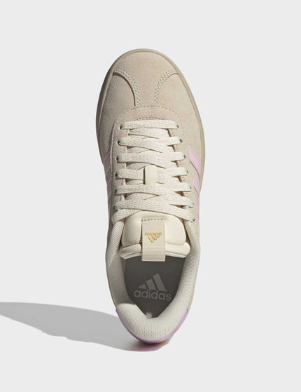 adidas VL Court 3.0 Shoes - Wonder White/Clear Pink/Gold Metallicimages5- The Sports Edit