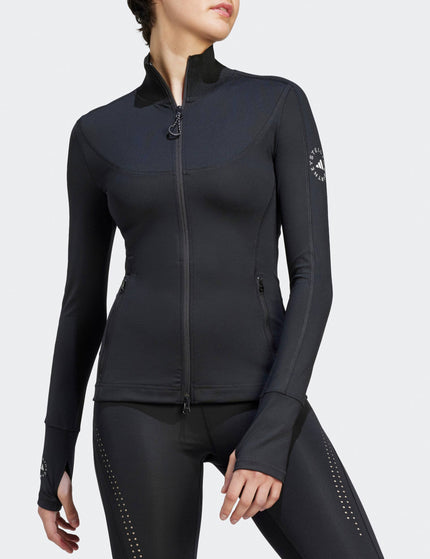 adidas X Stella McCartney TruePurpose Training Midlayer Jacket - Blackimage3- The Sports Edit