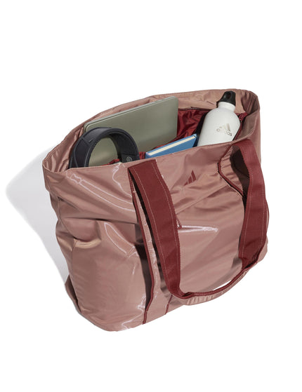 adidas Yoga Tote Bag - Warm Clay/Preloved Rubyimage4- The Sports Edit