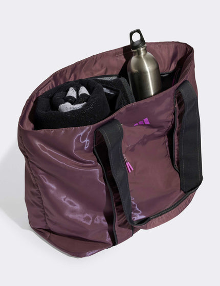 adidas Yoga Tote Bag - Shadow Fig/Purple Burst/Blackimage2- The Sports Edit