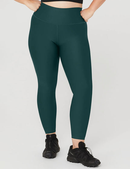 Alo Yoga 7/8 High Waisted Airlift Legging - Midnight Greenimage3- The Sports Edit