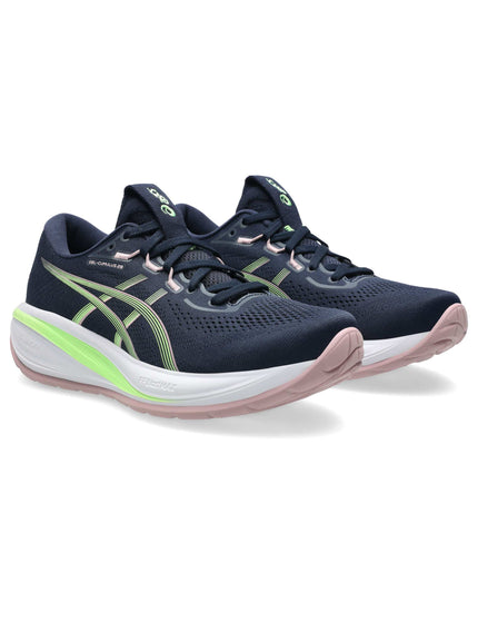 ASICS Gel-Cumulus 28 - Midnight/Illuminate Greenimages2- The Sports Edit