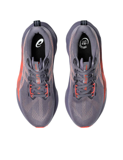 ASICS Novablast 5 Greyish Purple/Coral Reefimage5- The Sports Edit