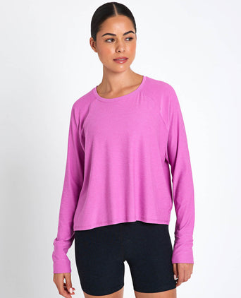 Featherweight Daydreamer Pullover - Sunset Violet Heather