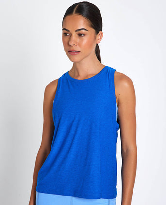 Featherweight Rebalance Tank - Court Blue Heather