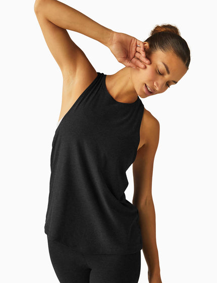 Beyond Yoga Featherweight Captivate Cutout Tank - Blackimage1- The Sports Edit