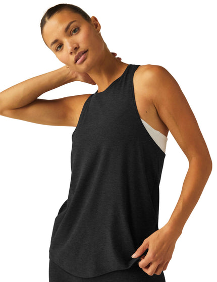 Beyond Yoga Featherweight Captivate Cutout Tank - Blackimage2- The Sports Edit