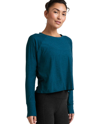Featherweight Daydreamer Pullover - Blue Gem Heather
