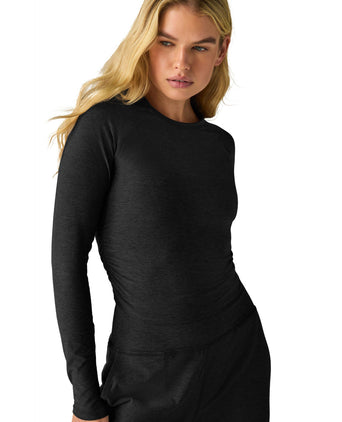 Featherweight Your Fit Long Sleeve Top - Darkest Night