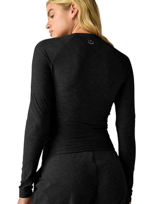 Featherweight Your Fit Long Sleeve Top - Darkest Night