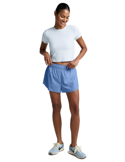 Beyond Yoga Solemate 2.5" Short - Wild Flower Blueimages3- The Sports Edit
