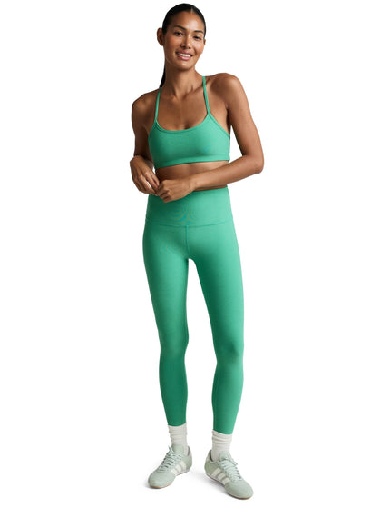 Beyond Yoga Spacedye Slim Racerback Bra - Bright Emerald Heatherimages3- The Sports Edit