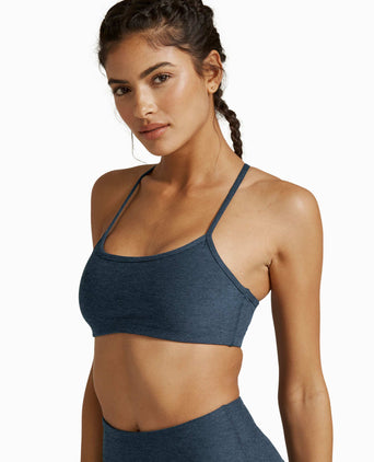 Spacedye Slim Racerback Bra - Nocturnal Navy