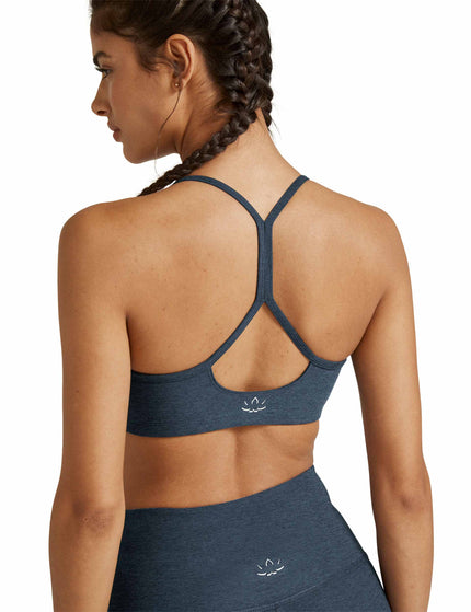Beyond Yoga Spacedye Slim Racerback Bra - Nocturnal Navyimage3- The Sports Edit