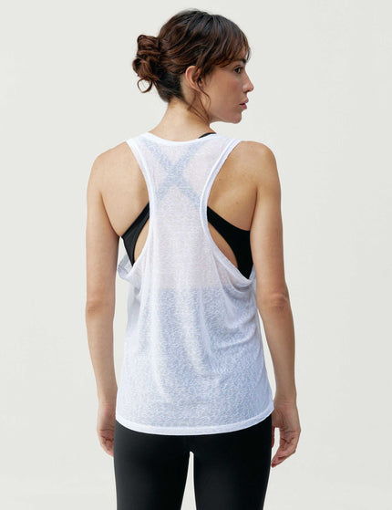 BORN Ada Tank Top - Whiteimage2- The Sports Edit