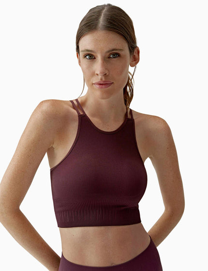 BORN Naia Bra - Dark Cherryimage1- The Sports Edit